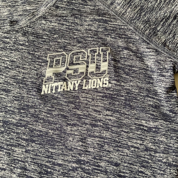 PENN STATE Nittany Lions Top Semi-fitted Heatgear Top Under Armour PSU Fan Sz S - Picture 5 of 11